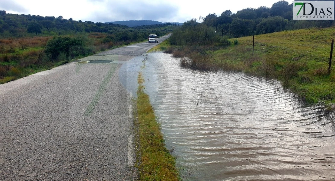 Este es el estado de los arroyos extremeños tras las intensas lluvias