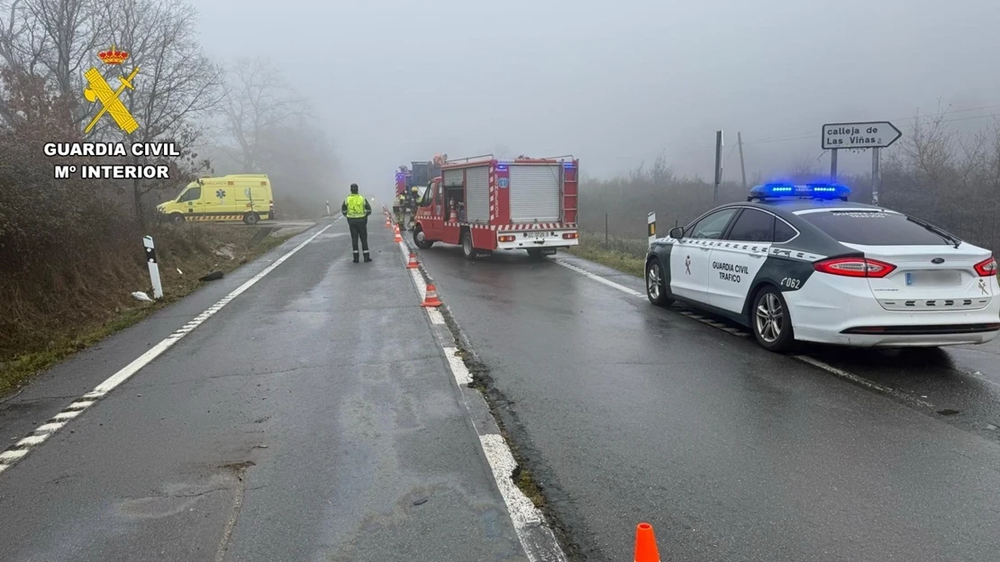 Accidente mortal en la EX-203: un hombre fallece en una colisión