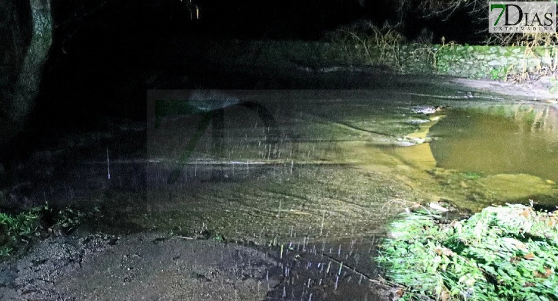 Las lluvias no cesan: así continúan los arroyos y ríos en Extremadura