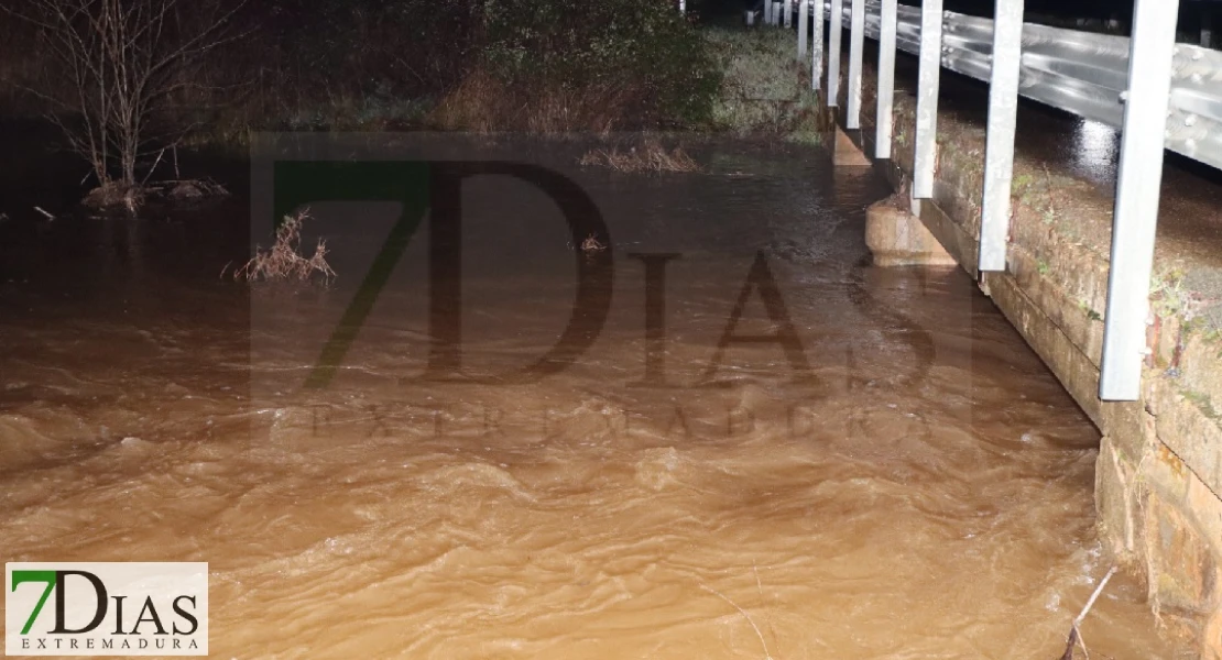 Las lluvias no cesan: así continúan los arroyos y ríos en Extremadura