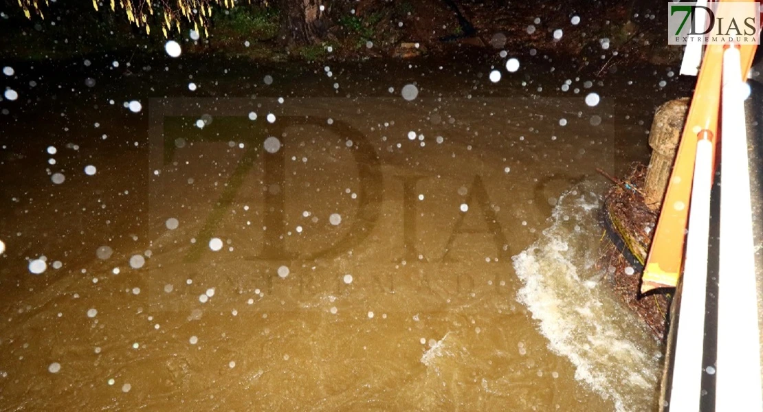 Las lluvias no cesan: así continúan los arroyos y ríos en Extremadura