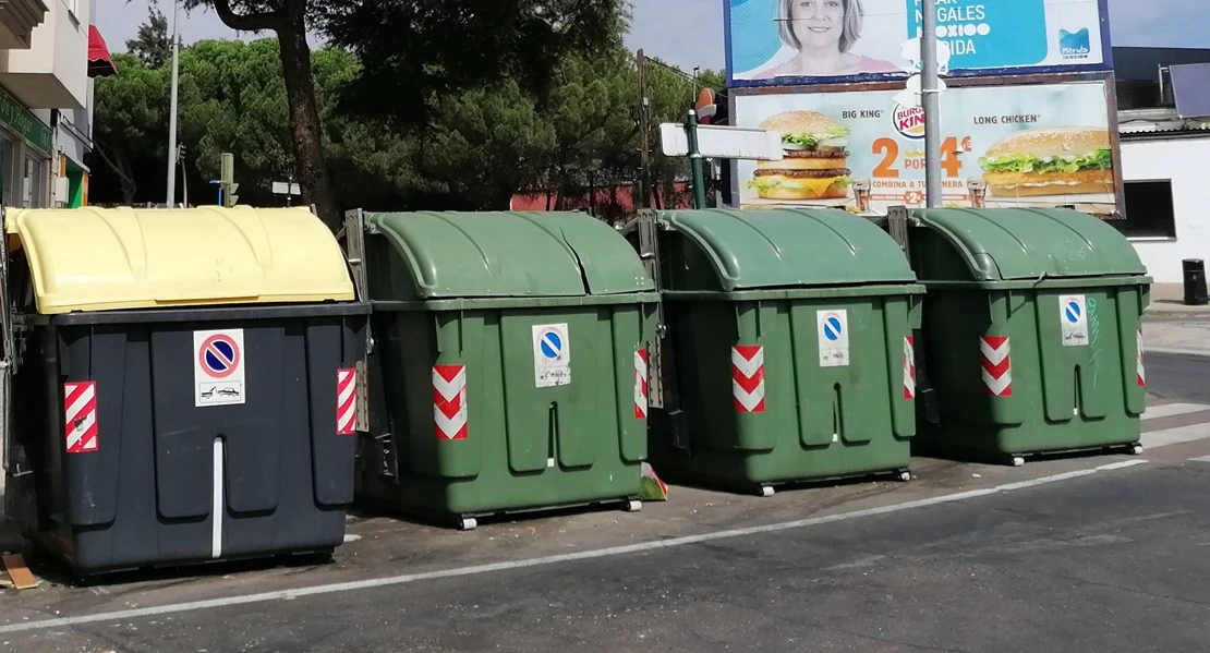 Adiós a los contenedores verdes en Badajoz