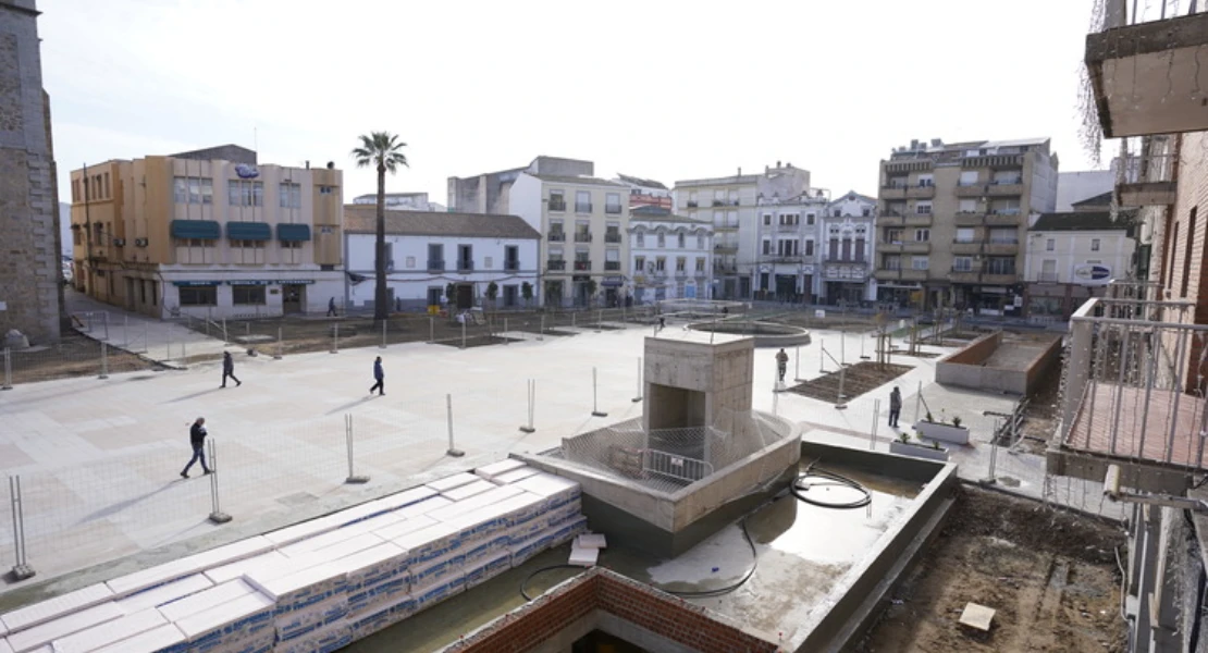 Estas son las calles que sufrirán cortes de tráfico en Don Benito debido a las obras de Plaza de España