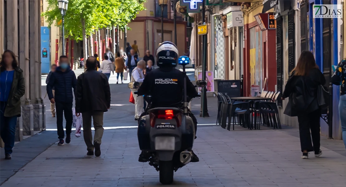 Detienen al ladrón del centro de Badajoz