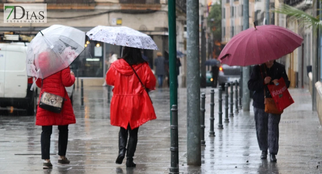 La lluvia seguirá presente este jueves en Extremadura