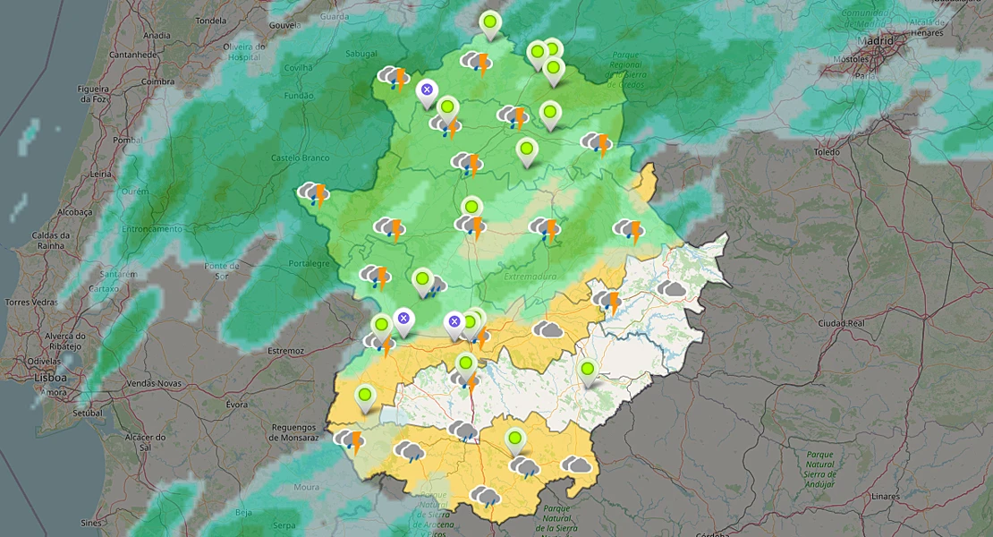 Alerta en Extremadura: cómo observar en tiempo real si hay riesgo de inundaciones