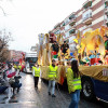 Los Reyes Magos reparten ilusión desafiando al mal tiempo en Badajoz