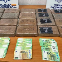 Detenidos tras introducir maletas con cocaína en España