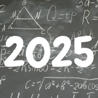 Un profesor extremeño explica curiosidades matemáticas del 2025