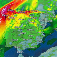 Éowyn se acerca a España: se esperan rachas de vientos de más de 100 km/h