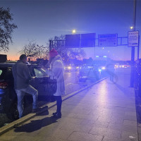 Un accidente provoca una gran retención en Badajoz