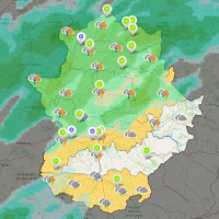 Alerta en Extremadura: cómo observar en tiempo real si hay riesgo de inundaciones