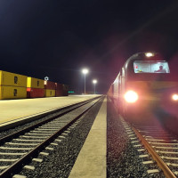 El tren Sevilla-Sines sale desde la terminal ferroviaria de Badajoz