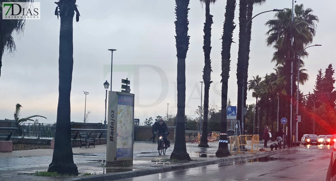 Las horas a las que está previsto que llueva esta tarde en Badajoz