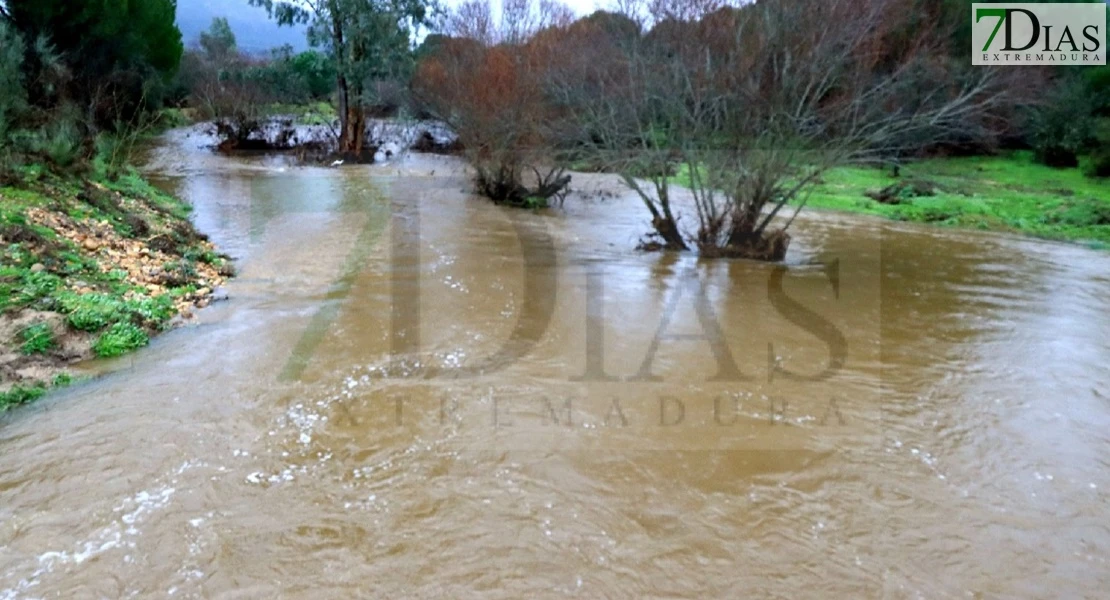 Este es el estado de los arroyos extremeños tras las intensas lluvias