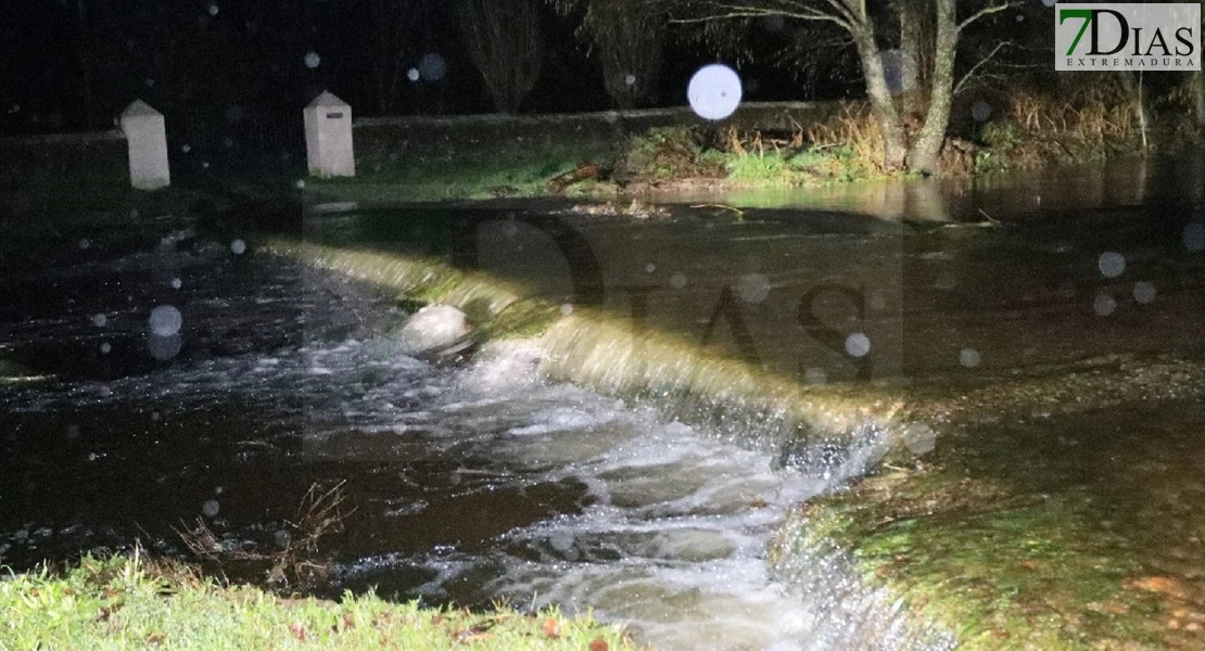 Las lluvias no cesan: así continúan los arroyos y ríos en Extremadura