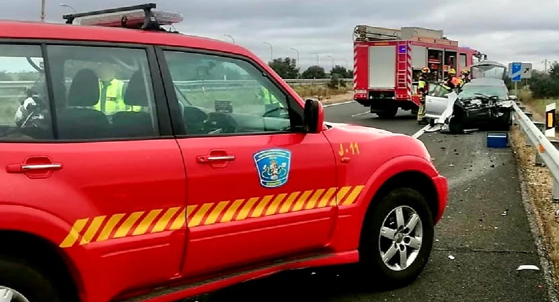 Accidente mortal en la A-5: una colisión acaba con la vida de un hombre