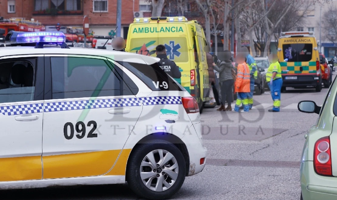 Un amplio dispositivo acude a un incendio en Valdepasillas: hay varias personas afectadas