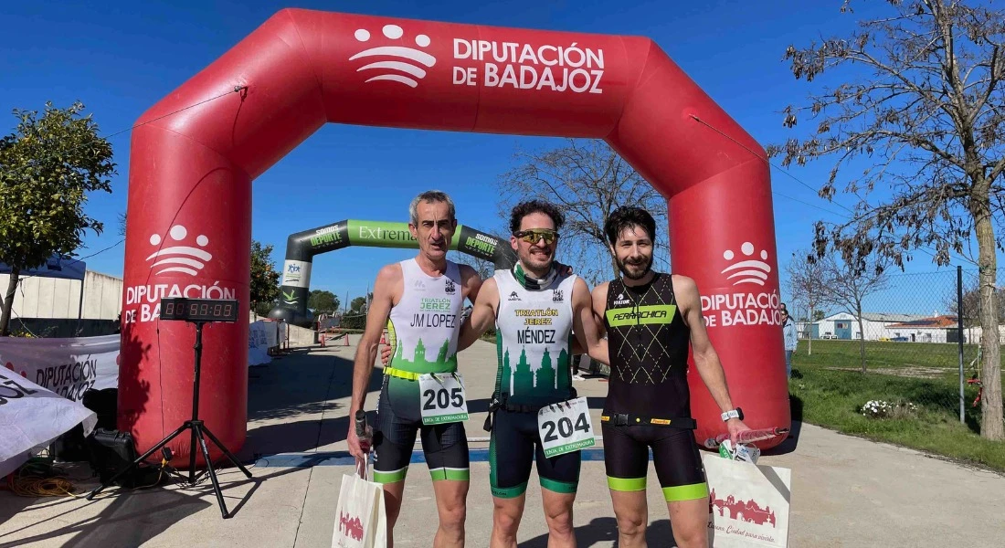 Fernando Méndez y Lidia Durán revalidan título en el II Duatlón Cross Ciudad de Llerena