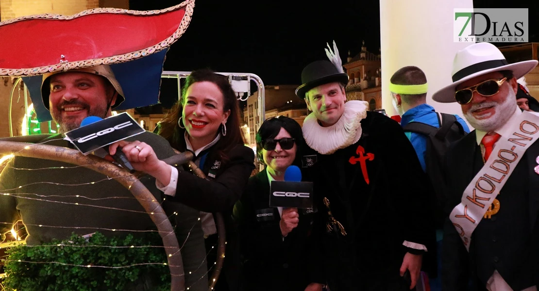 Carolina Yuste inaugura el Carnaval de Badajoz 2025 con el pregón