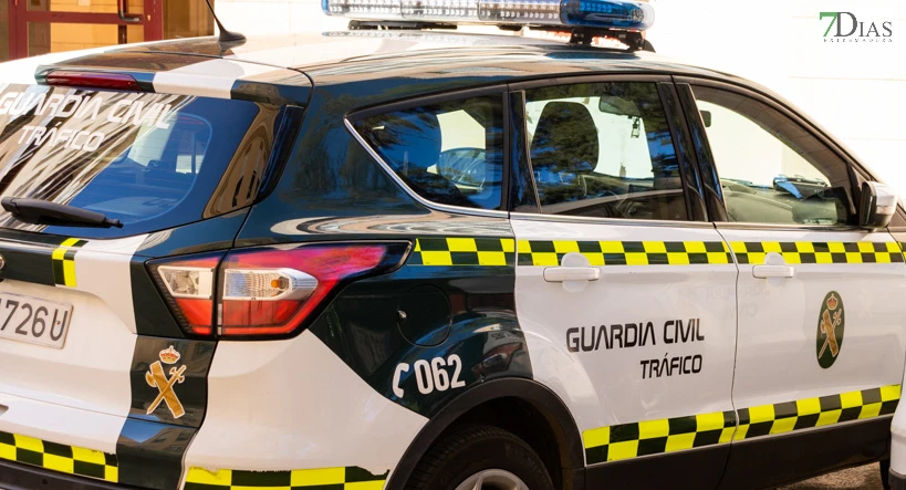 Trasladado hasta el hospital tras sufrir un accidente de tráfico en Extremadura