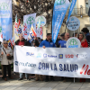 Los sindicatos se manifiestan al grito de “con la salud no se juega” en Badajoz