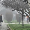 FOTONOTICIA: Un manto de niebla de niebla cubre Badajoz