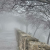 FOTONOTICIA: Un manto de niebla de niebla cubre Badajoz