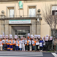 Manifestación tras una agresión: “Respeto y protección para los profesionales de la salud”