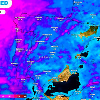 Una borrasca fría aislada dejará lluvias, tormentas y nieve en muchas zonas de España, según Meteored