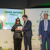 Mª Antonia Pinilla mejor vendedora de la ONCE en Extremadura