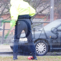 Se incendia un coche mientras circulaba por Badajoz