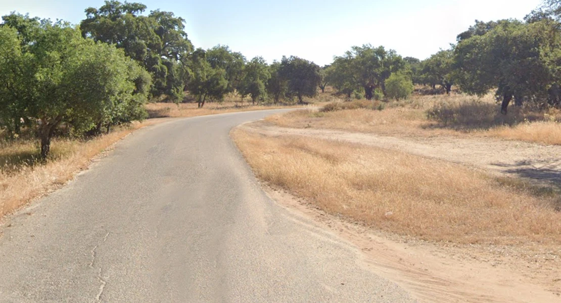 VOX Badajoz denuncia el estado de la carretera del cementerio de la Soledad