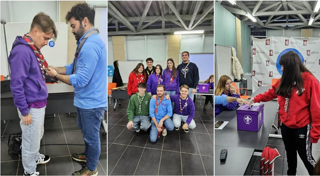 Scouts Extremadura renueva su directiva y apuesta por un equipo formado por gente joven