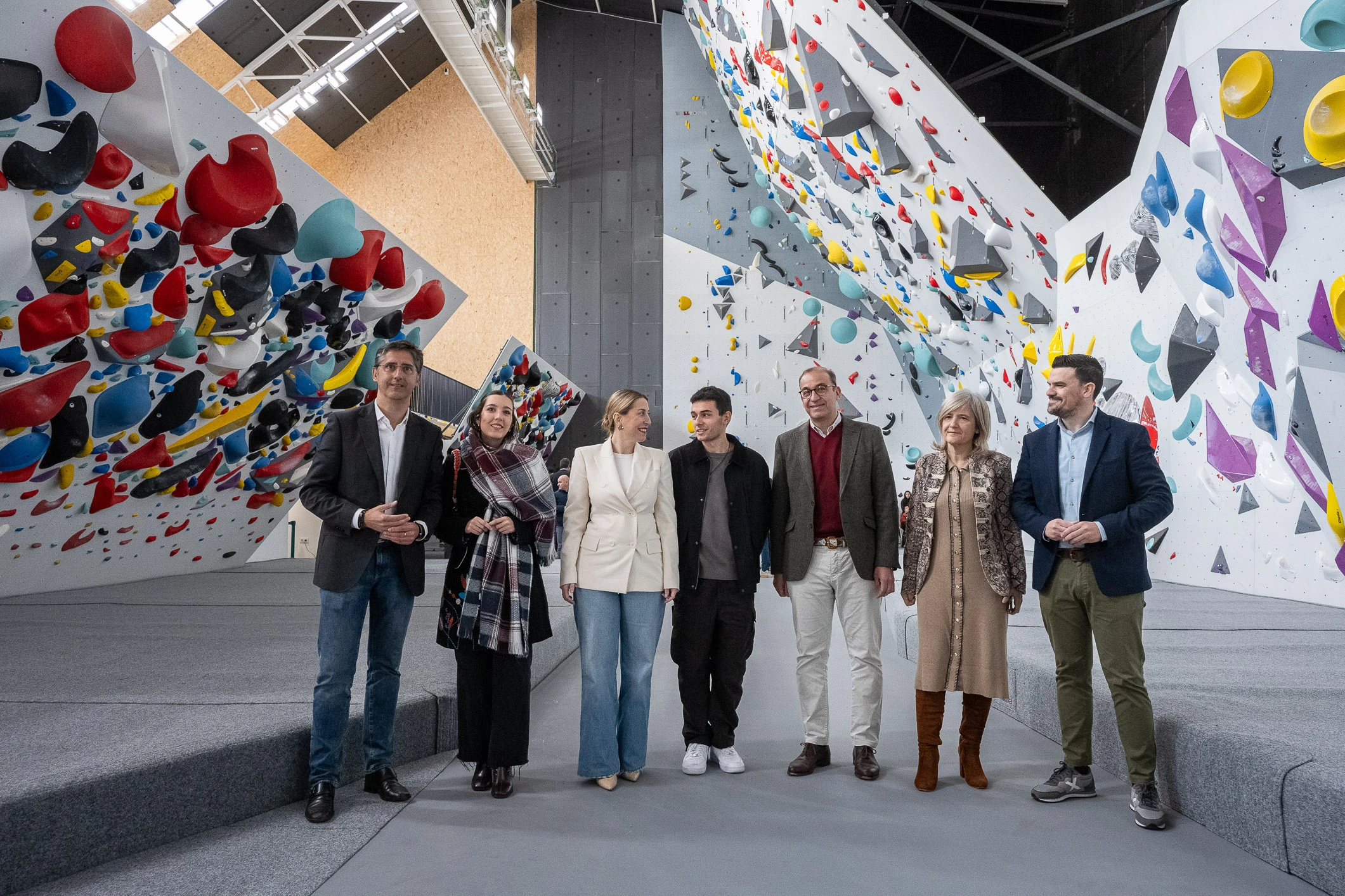 Así es el Rocódromo 'Alberto Ginés', en homenaje al escalador cacereño oro en los JJOO