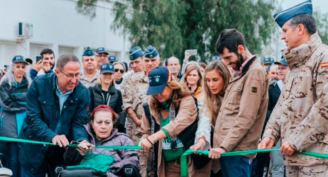 La marcha de la Base Aérea de Talavera recauda 14.138 euros contra la ELA