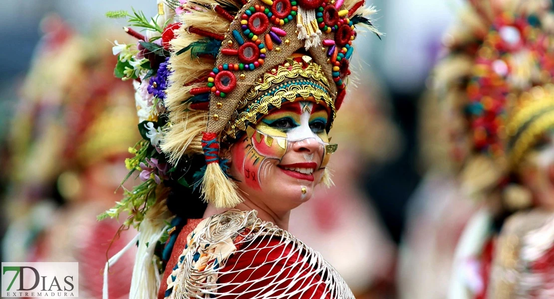 Los mejores primeros planos del Desfile de Carnaval de Badajoz 2025