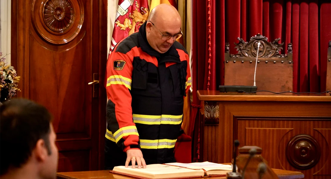 Toma posesión el nuevo Suboficial de Operaciones del Servicio de Bomberos de Badajoz