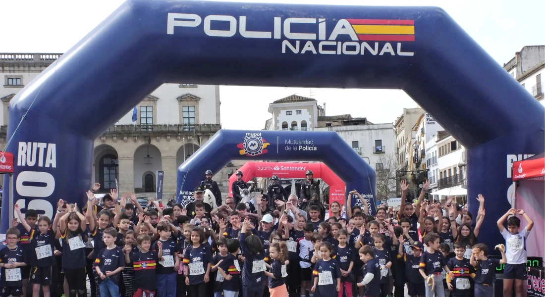 Deporte y solidaridad se unen en la Ruta 091 de Cáceres y Plasencia