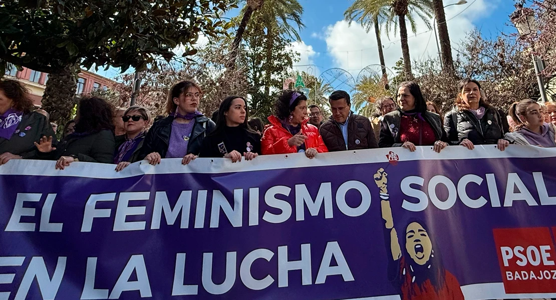 Gallardo en el 8M: "Las mujeres no quieren flores, sino derechos"