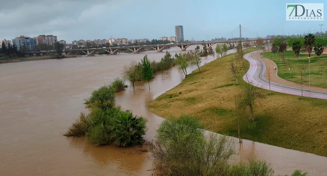 Precaución en Extremadura: el Guadiana y sus afluentes siguen aliviando agua