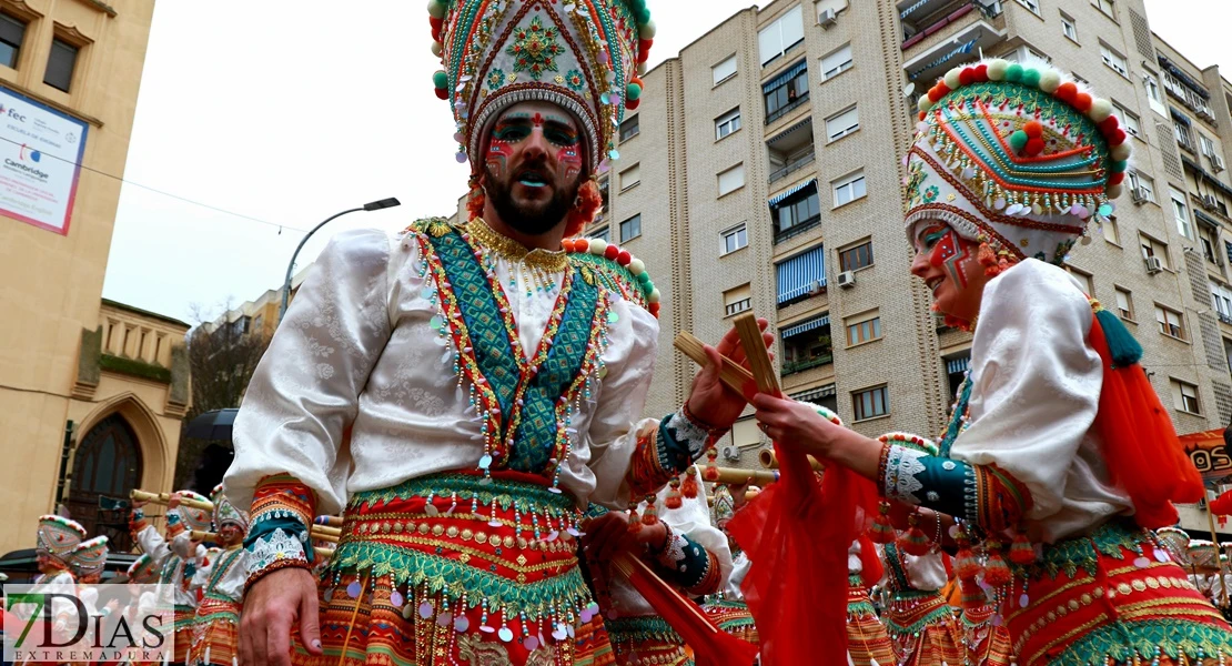 Los mejores primeros planos del Desfile de Carnaval de Badajoz 2025