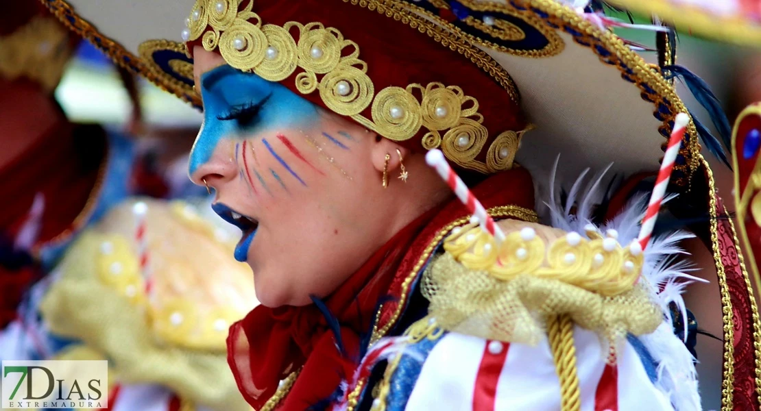 Los mejores primeros planos del Desfile de Carnaval de Badajoz 2025