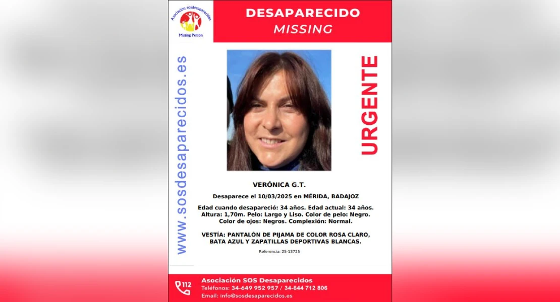 Buscan a una mujer desaparecida en Mérida