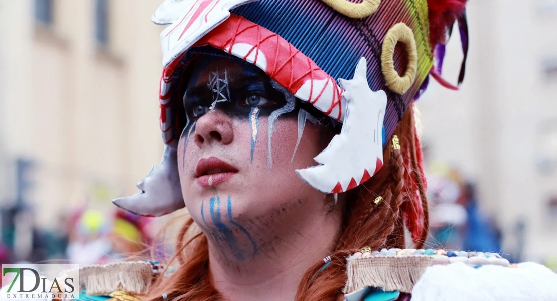 Los mejores primeros planos del Desfile de Carnaval de Badajoz 2025