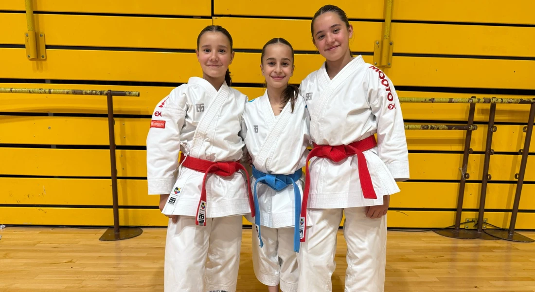 Tres karatekas extremeñas conquistan Madrid