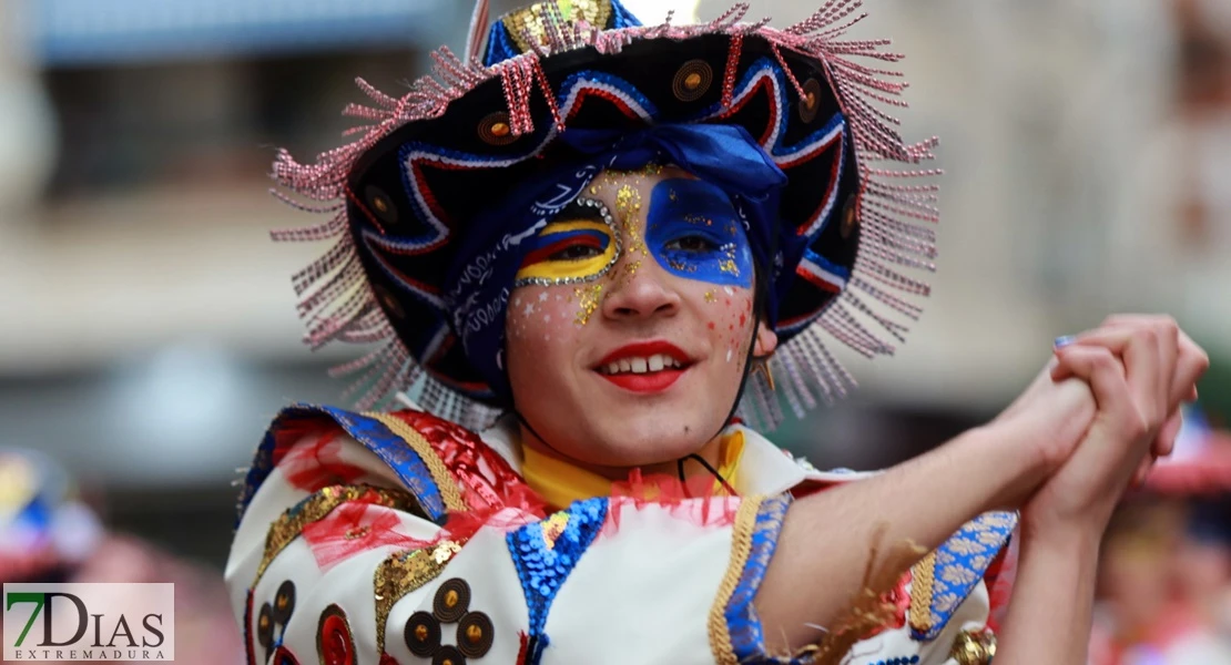 Los mejores primeros planos del Desfile de Carnaval de Badajoz 2025