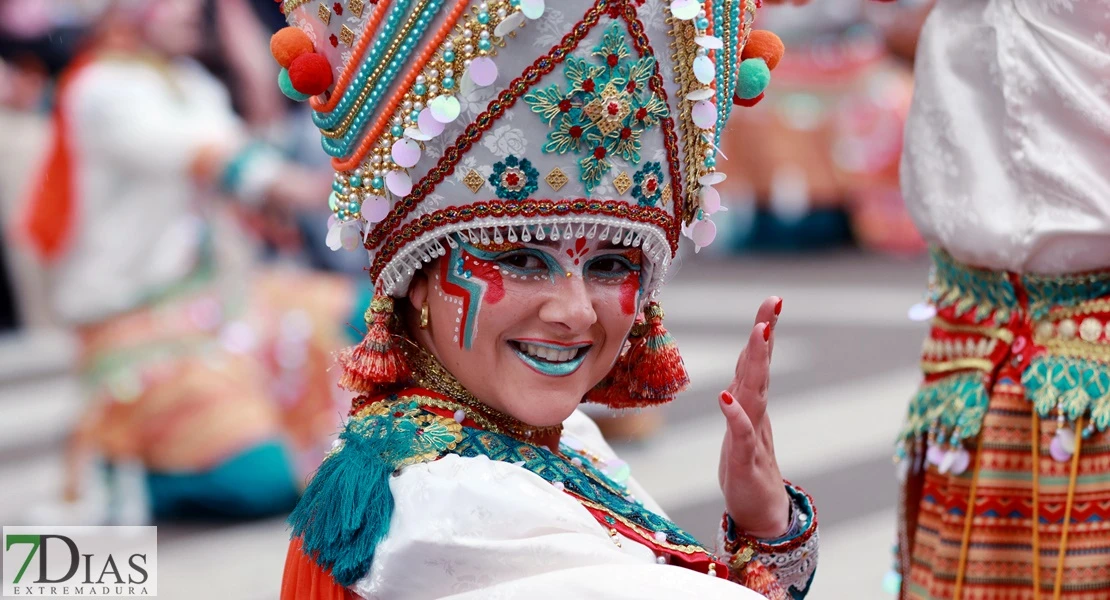 Los mejores primeros planos del Desfile de Carnaval de Badajoz 2025