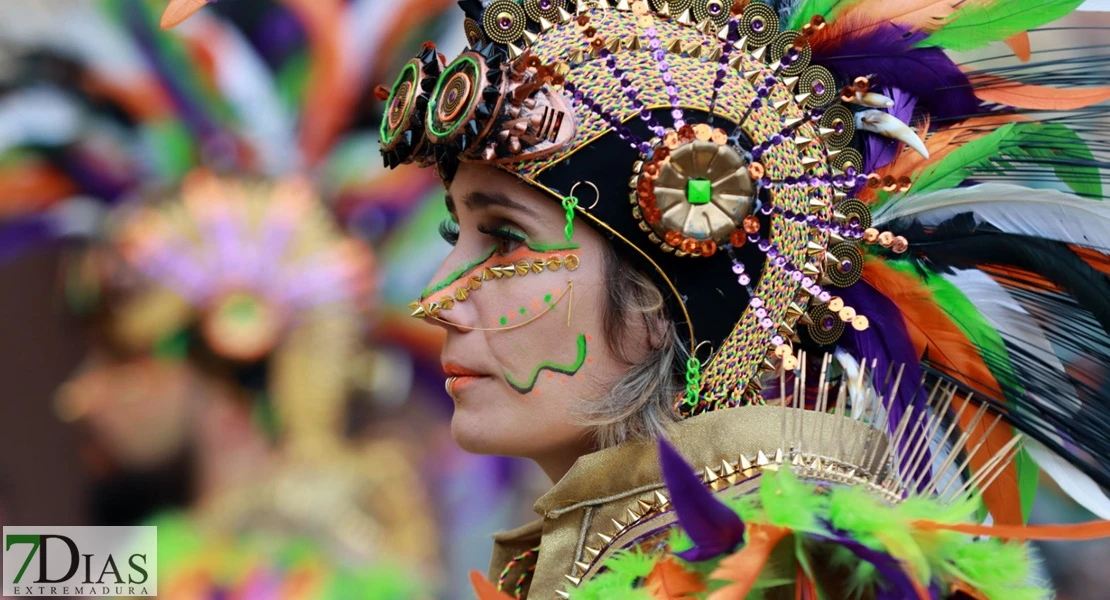 Los mejores primeros planos del Desfile de Carnaval de Badajoz 2025