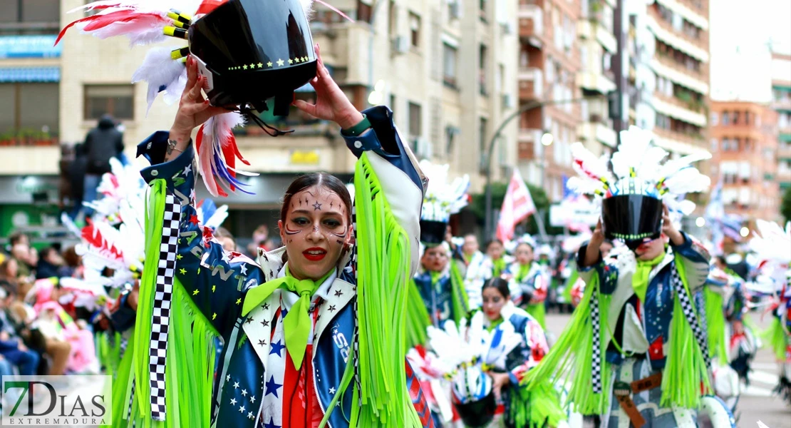 Los mejores primeros planos del Desfile de Carnaval de Badajoz 2025